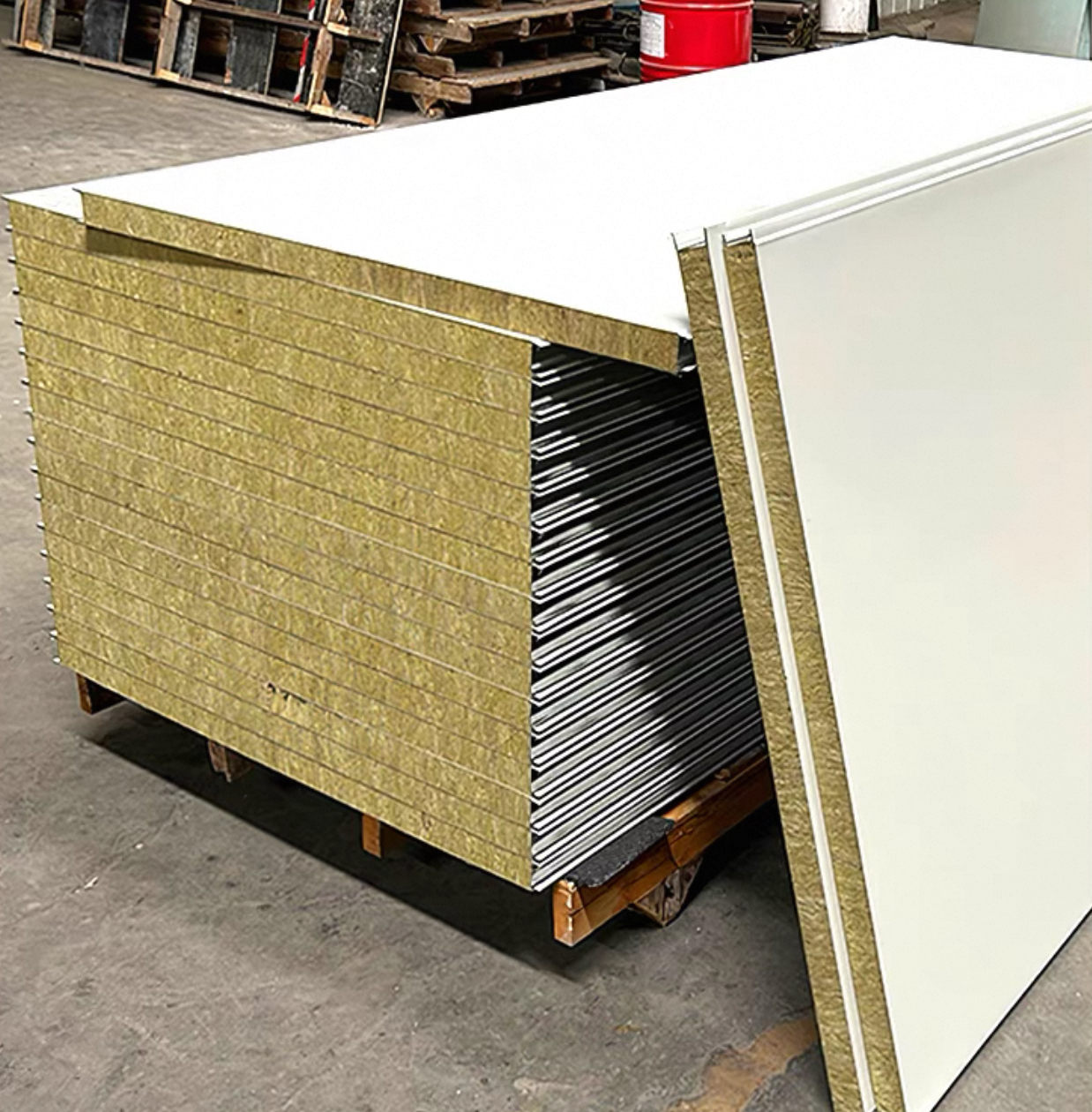 Lõi panel tôn xốp sandwich